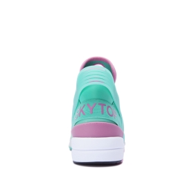 Supra Mens SKYTOP V Mint/Rose/White High Top Shoes | CA-71369